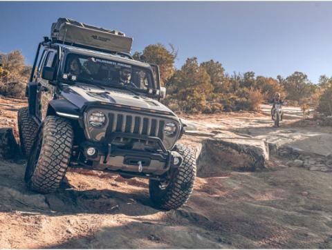 Sherpa Roof Rack Black Jeep Rugged Ridge