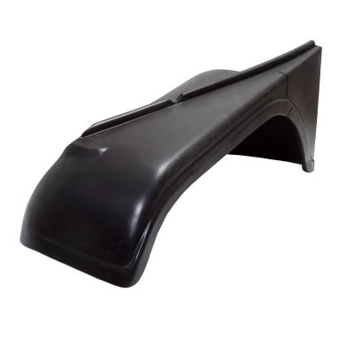 Fender Front Left w/o Sidemarker Indent Steel Fits The Driver Side Of 52-71 M38A1, 55-75 CJ5 And 55-71 CJ6 Models Without An Indention For A Side Marker Light OMIX