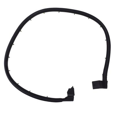 Door Seal Left Half Door Rubber Driver Side Door On 97-06 Wrangler TJ And 04-06 Wrangler Unlimited Lj OMIX
