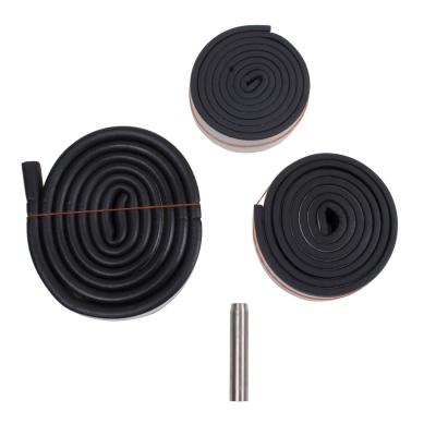 Hard Top Weatherstrip Kit Includes Weatherstrip And Pipe 76-86 CJ, 87-95 Wrangler YJ And 97-06 Wrangler TJ OMIX