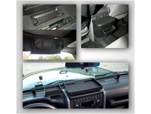 Roll Bar Storage Kit Interior 07-10 Jeep Wrangler JK Rugged Ridge