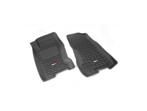 All Terrain Floor Liner Front Pair Black 99-04 Grand Cherokee WJ Rugged Ridge