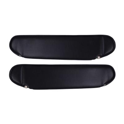 Sun Visor Kit Black 1987-1995 Jeep Wrangler YJ And Are Perfect For Replacing Those Old Worn OMIX