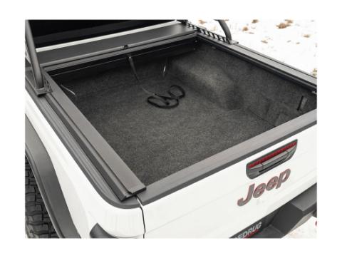 Armis Cover with Max Track Black 20-Present Jeep Gladiator w/o Trail Rail System w/o Trail Rail Rugged Ridge