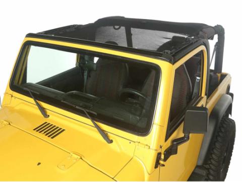 Eclipse Sun Shade Full Cover 97-06 Jeep Wrangler TJ Rugged Ridge