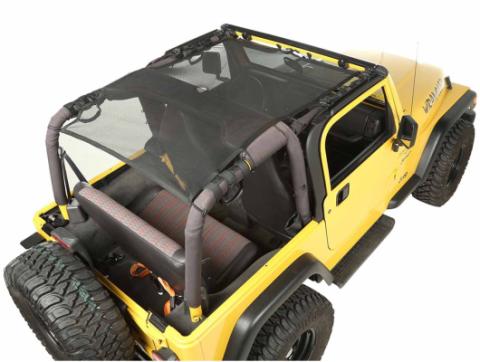 Eclipse Sun Shade Full Cover 97-06 Jeep Wrangler TJ Rugged Ridge