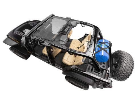 Eclipse Sun Shade Full Black Jeep Rugged Ridge