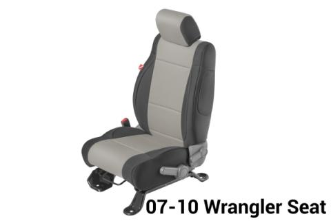 Wrangler JK Seat Cover for 11-12 Jeep JK Gray Neoprene Pair Diver Down
