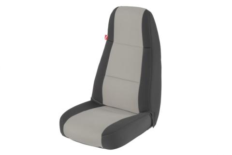 Jeep Wrangler Neoprene Seat Covers for 92-95 Jeep Wrangler YJ Light Gray Diver Down