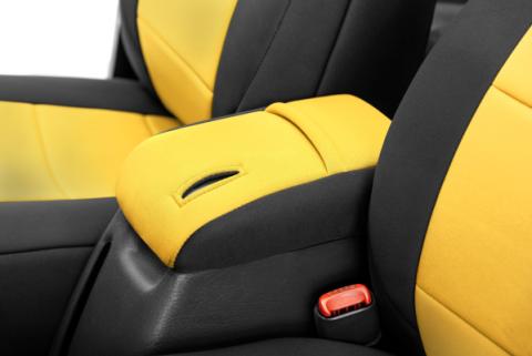 Wrangler TJ Console Cover for 01-06 Wrangler TJ Yellow Neoprene Diver Down