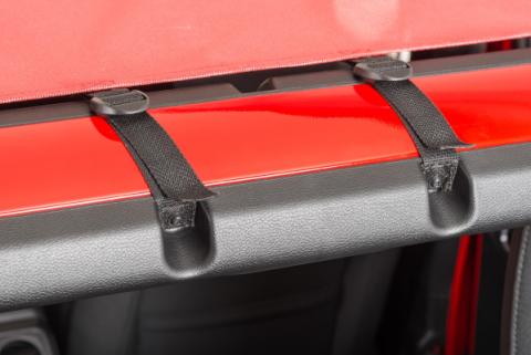 ShadeMaker Freedom Mesh Bimini Top Plus 18-2023 JLU Jeep Wrangler 4 Dr Black