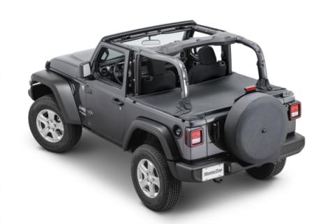 Tonneau Cover 2018-2024  Jeep JL Wrangler 2Dr HardTop Models MasterTwill MasterTop