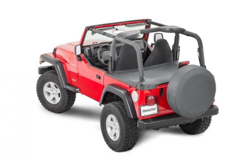 Jeep TJ Tonneau Cover For 97-02 Wrangler TJ Black Diamond MasterTop