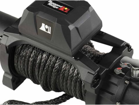 Trekker Winch 10000 Lbs Synthetic Rope IP68 Waterproof Wireless Rugged Ridge