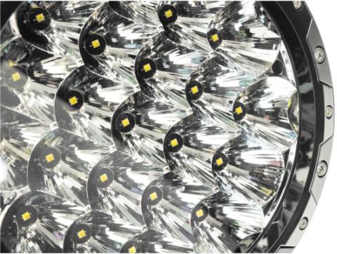 Driving Light 7IN Round Black Universal Rugged Ridge