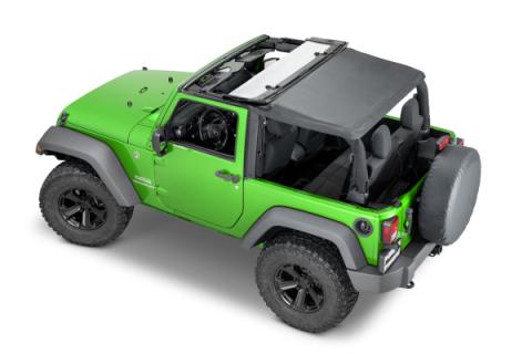 SkyMaster Fastback Complete Top 07-18 2Dr JK Wrangler Black Diamondl MasterTop