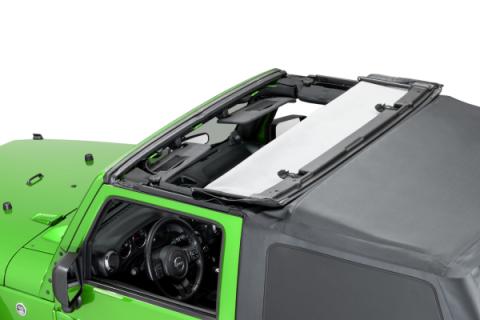 SkyMaster Fastback Complete Top 07-18 2Dr JK Wrangler Black Diamondl MasterTop