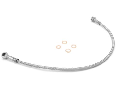 Brake Hose Kit Front Stainless Steel 76-81 Jeep CJ5/CJ7/CJ8 Rugged Ridge