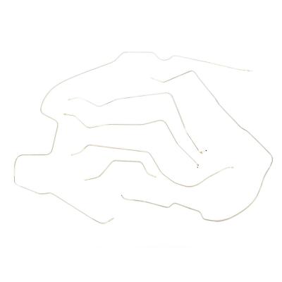 Brake Line Set Steel Front And Rear Fits 1981-1986 CJ7 Models Equipped With Power Front Disc And Rear Drum Brakes OMIX