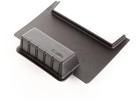 Switch Pod Panel Center Console Lower 11-18 Jeep Wrangler JK/JKU Rugged Ridge