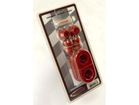 Suspension Stabilizer Bar Bushing Kit Front Red 30.5mm 97-06 TJ Rugged Ridge