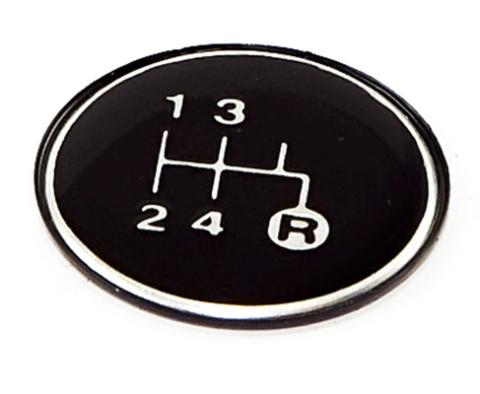 Transmission Shift Pattern Plate Fits 82-83 CJ5 And 82-86 CJ7 /CJ8 Scrambler Models Equipped With Warner T4 Manual Transmissions OMIX