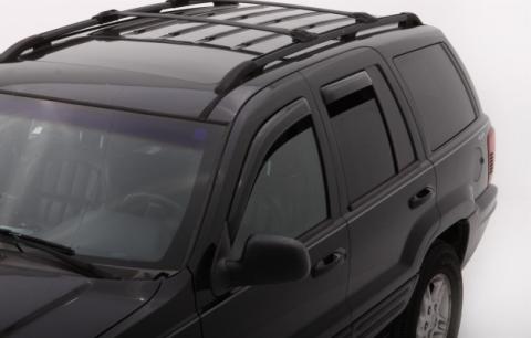 In-Channel Ventvisor Side Window for 1999-2004 Jeep Grand Cherokee Smoke In-Channel 4 Piece AVS