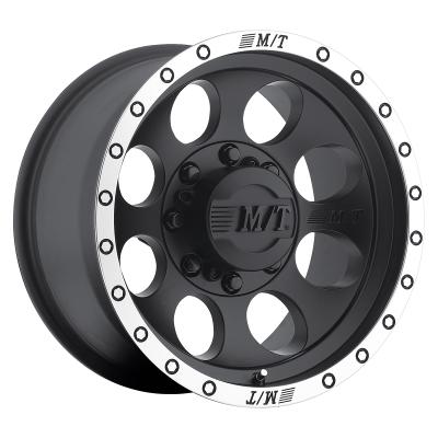Classic Baja Wheel 17X9 5 x 8X6.50 Hub Bore 4.929 Matte Black Mickey Thompson