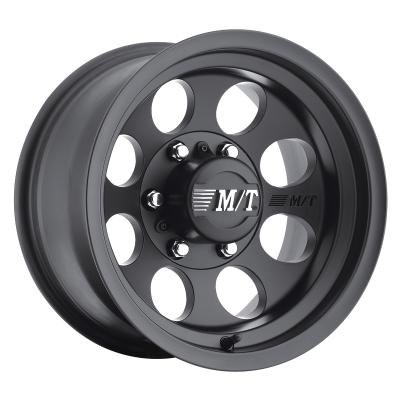 Classic III Wheel 15X8 3.625 x 6X5.50 Hub Bore 4.177 Satin Black Mickey Thompson