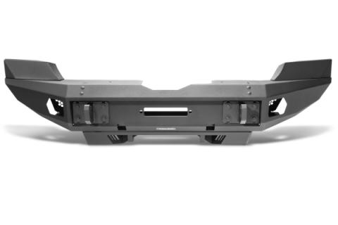 Trailline Bumper Fairlead Mount Plate Textured Black 2018-2026 Jeep Wrangler JL 2020-2025 Jeep Gladiator Go Rhino