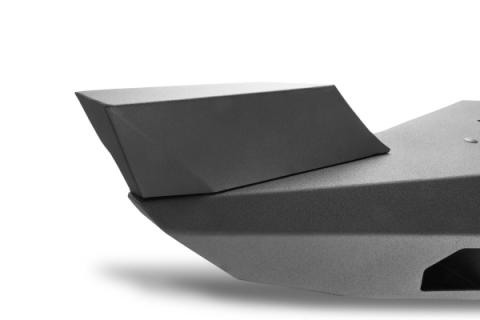 Trailline Bumper Fairlead Mount Plate Textured Black 2018-2026 Jeep Wrangler JL 2020-2025 Jeep Gladiator Go Rhino