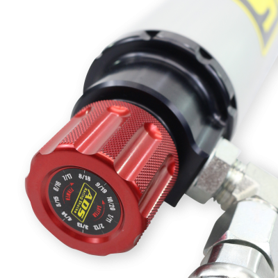 Race 2.5 inch Adjustable Reservoir Coilover 90 Degree 2.5 inch x 14 inch Stroke 23.79 Inch Collapsed 37.78 Inch Extended Remote Reservoir ADS Shocks