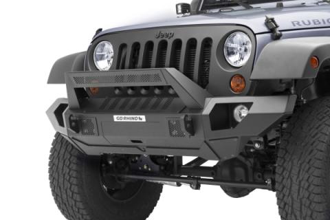 Trailline 20 Light Mount Bar Textured Black 2007-2026 Jeep Wrangler JK/JL 2020-2025 Jeep Gladiator 2021-2025 Ford Bronco Go Rhino