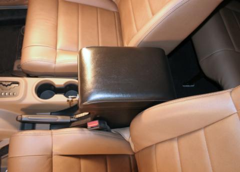 Series II Center Console - 11-18 Wrangler JK Rear Half Black Tuffy Security Products