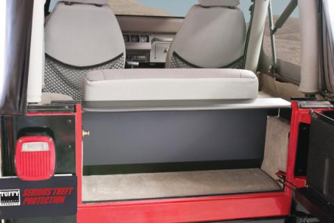 Standard Cargo Enclosure - 87-95 Wrangler YJ Black Tuffy Security Products