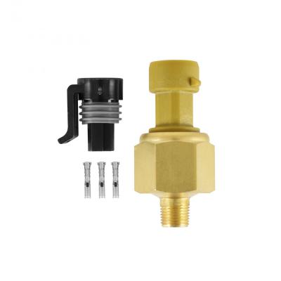 150 PSIg Brass Sensor Kit 1/8 Inch NPT Male Thread AEM Electronics
