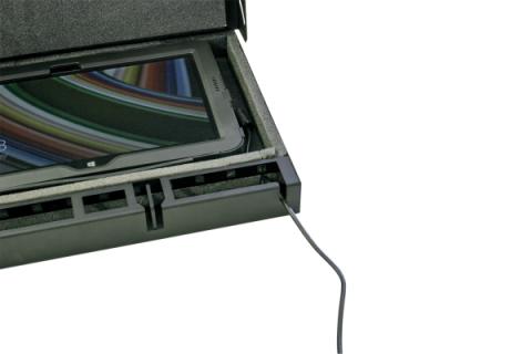 Portable Safe For Tablets Universal Black Includes Security Cable Tuffy Security Products
