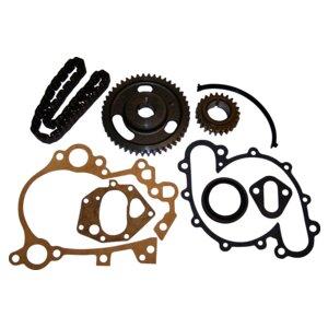 Timing Chain Kit for 1971-1979 Jeep CJs, SJ, J-Series, C104 w/ 8 Cylinder Engine Crown Automotive
