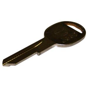 Blank Door Key for Select 1976-1991 Jeep CJs, YJ, XJ, MJ, SJ, J-Series Crown Automotive