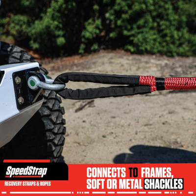 7/8 Inch Big Mama Kinetic Recovery Rope - 30 Foot PRP Seats