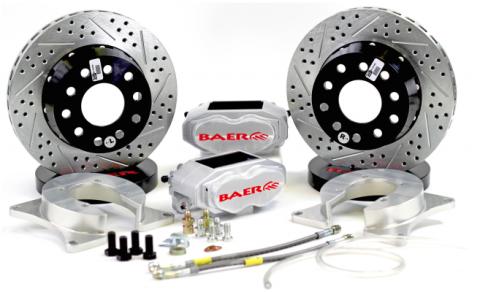 Brake System 11 Inch Rear SS4+ Deep Stage Clear GM 10/12 Bolt BAER Brakes