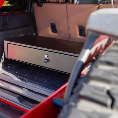 Cargo Drawer for 18-25 Wrangler JL 4-door and 2021-2025 Bronco 4-door Keyed Lock Tuffy Security Products