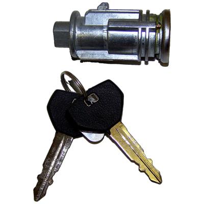 Coded Ignition Cylinder with 2 Non-Transponder Keys for Select 97-07 Jeep Models Crown Automotive