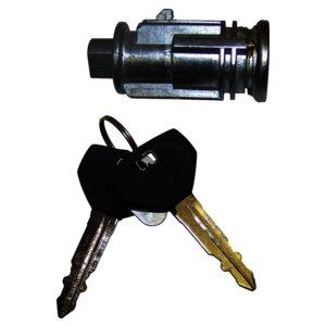 Coded Ignition Cylinder with 2 Non-Transponder Keys for Select 97-07 Jeep Models Crown Automotive