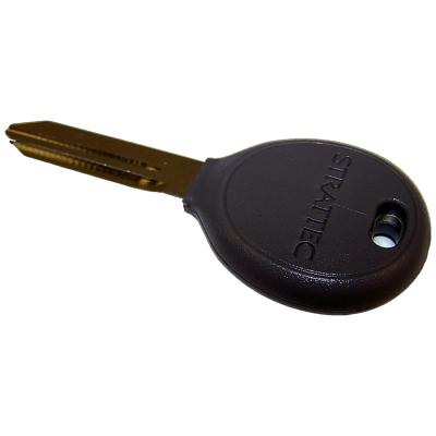 Blank Transponder Key for Jeep TJ, XJ, WJ, KJ, and KK Models Crown Automotive