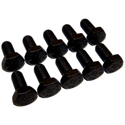 7/16 Inch Ring Gear Bolt Kit (Ten Bolts) for Select Jeep JK, TJ, XJ, KJ, WJ, WG Crown Automotive