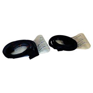 Door Weatherstrip Kit for 1997-2006 Jeep TJ Wrangler w/ Half Steel Doors Crown Automotive