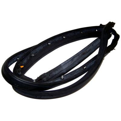 Right Door Weatherstrip for 1997-2006 Jeep TJ Wrangler w/ Full Steel Doors Crown Automotive