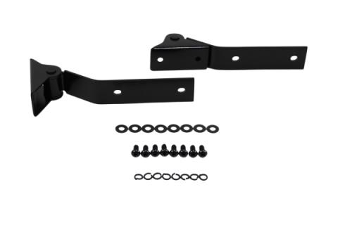 Jeep YJ Tailgate Hinge Pair 87-95 Wrangler TJ Powdercoat Black Kentrol
