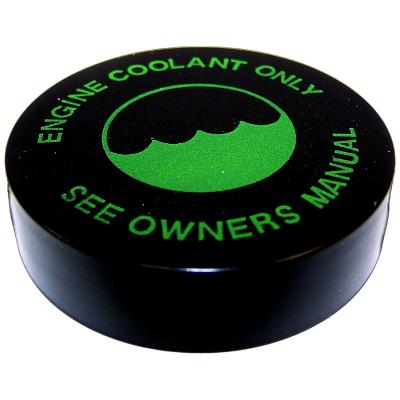 Coolant Bottle Cap for 1993-1994 Jeep ZJ Grand Cherokee, Black Plastic Crown Automotive